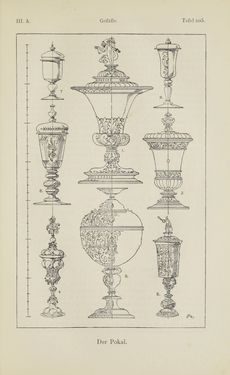 Image of the Page - 381 - in Handbuch der Ornamentik - Zum Gebrauch für Musterzeichner, Architekten, Schulen und Gewerbetreibende sowie zum Studium im Allgemeinen