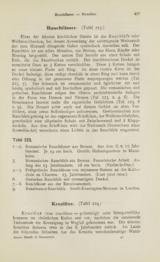 Image of the Page - 417 - in Handbuch der Ornamentik - Zum Gebrauch für Musterzeichner, Architekten, Schulen und Gewerbetreibende sowie zum Studium im Allgemeinen