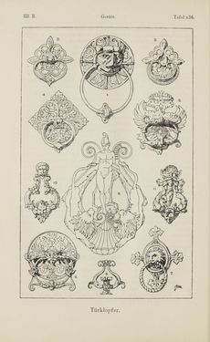 Image of the Page - 446 - in Handbuch der Ornamentik - Zum Gebrauch für Musterzeichner, Architekten, Schulen und Gewerbetreibende sowie zum Studium im Allgemeinen