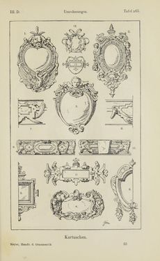 Bild der Seite - 513 - in Handbuch der Ornamentik - Zum Gebrauch für Musterzeichner, Architekten, Schulen und Gewerbetreibende sowie zum Studium im Allgemeinen