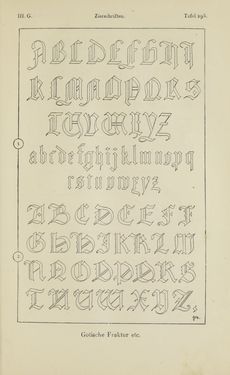 Image of the Page - 585 - in Handbuch der Ornamentik - Zum Gebrauch für Musterzeichner, Architekten, Schulen und Gewerbetreibende sowie zum Studium im Allgemeinen