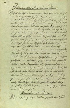 Image of the Page - 18 - in Handschriftliches Kochbuch - Anno 1818