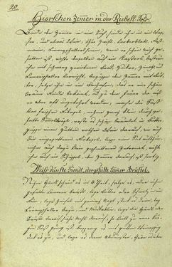 Image of the Page - 20 - in Handschriftliches Kochbuch - Anno 1818