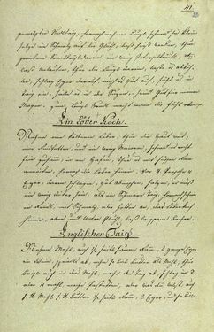 Image of the Page - 41 - in Handschriftliches Kochbuch - Anno 1818