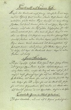 Image of the Page - 48 - in Handschriftliches Kochbuch - Anno 1818