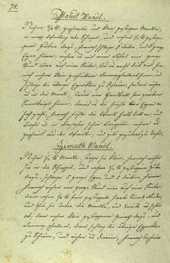 Bild der Seite - 78 - in Handschriftliches Kochbuch - Anno 1818