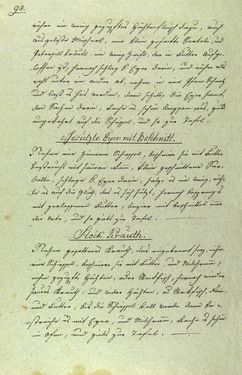 Bild der Seite - 98 - in Handschriftliches Kochbuch - Anno 1818
