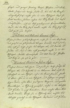 Bild der Seite - 102 - in Handschriftliches Kochbuch - Anno 1818