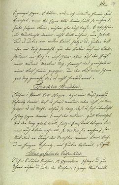 Bild der Seite - 111 - in Handschriftliches Kochbuch - Anno 1818