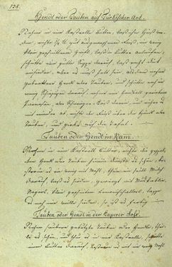 Image of the Page - 138 - in Handschriftliches Kochbuch - Anno 1818
