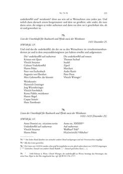 Image of the Page - 223 - in Das Wiener Handwerksordnungsbuch - (1364–1555)