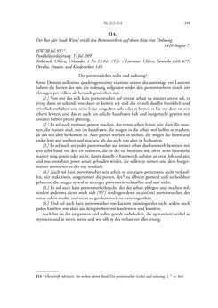 Image of the Page - 359 - in Das Wiener Handwerksordnungsbuch - (1364–1555)