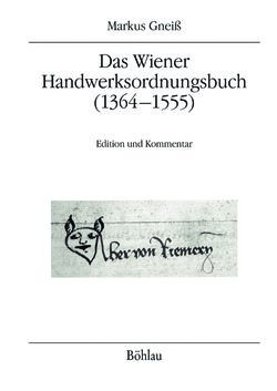 Bild der Seite - Einband vorne - in Das Wiener Handwerksordnungsbuch - (1364–1555)