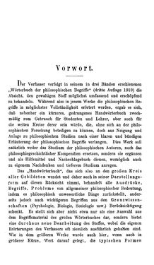 Image of the Page - (000003) - in Handwörterbuch der Philosophie