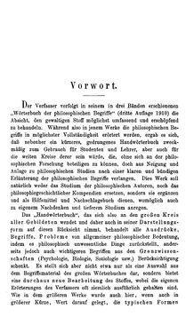 Image of the Page - (000003) - in Handwörterbuch der Philosophie