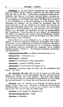 Image of the Page - 2 - in Handwörterbuch der Philosophie