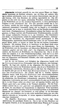 Bild der Seite - 19 - in Handwörterbuch der Philosophie