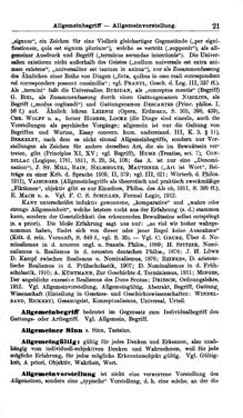 Bild der Seite - 21 - in Handwörterbuch der Philosophie