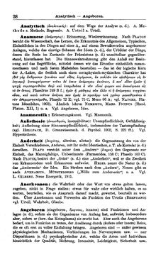 Image of the Page - 28 - in Handwörterbuch der Philosophie
