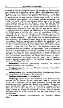 Image of the Page - 42 - in Handwörterbuch der Philosophie