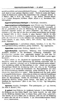 Bild der Seite - 49 - in Handwörterbuch der Philosophie