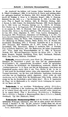 Bild der Seite - 65 - in Handwörterbuch der Philosophie