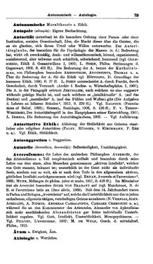 Image of the Page - 79 - in Handwörterbuch der Philosophie