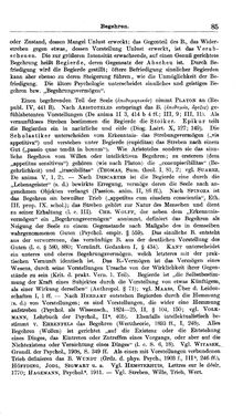 Image of the Page - 85 - in Handwörterbuch der Philosophie