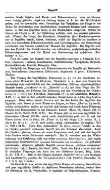 Image of the Page - 87 - in Handwörterbuch der Philosophie
