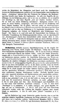 Image of the Page - 121 - in Handwörterbuch der Philosophie