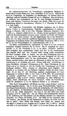 Image of the Page - 126 - in Handwörterbuch der Philosophie