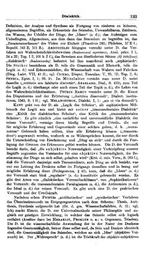 Image of the Page - 133 - in Handwörterbuch der Philosophie