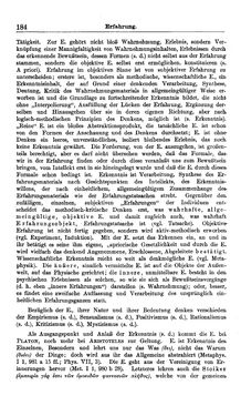 Image of the Page - 184 - in Handwörterbuch der Philosophie