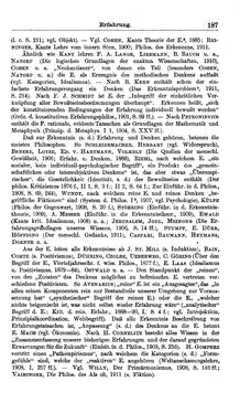 Image of the Page - 187 - in Handwörterbuch der Philosophie