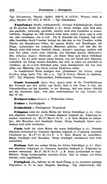 Image of the Page - 216 - in Handwörterbuch der Philosophie