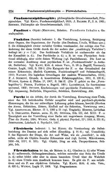 Image of the Page - 224 - in Handwörterbuch der Philosophie