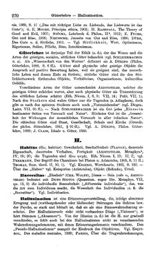 Image of the Page - 270 - in Handwörterbuch der Philosophie