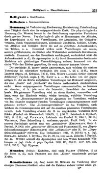 Image of the Page - 275 - in Handwörterbuch der Philosophie