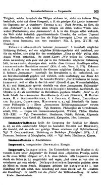 Bild der Seite - 305 - in Handwörterbuch der Philosophie
