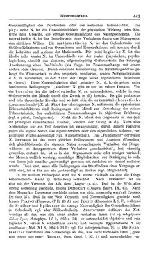 Image of the Page - 443 - in Handwörterbuch der Philosophie