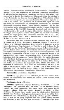 Image of the Page - 501 - in Handwörterbuch der Philosophie
