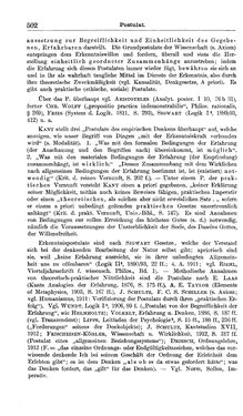 Image of the Page - 502 - in Handwörterbuch der Philosophie