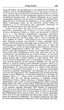 Image of the Page - 505 - in Handwörterbuch der Philosophie
