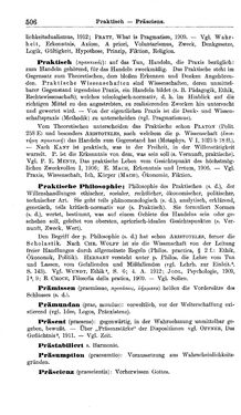 Image of the Page - 506 - in Handwörterbuch der Philosophie