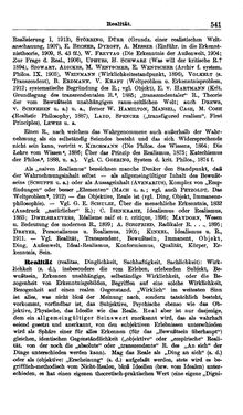 Image of the Page - 541 - in Handwörterbuch der Philosophie