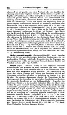 Image of the Page - 550 - in Handwörterbuch der Philosophie