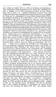 Image of the Page - 615 - in Handwörterbuch der Philosophie