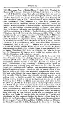 Image of the Page - 617 - in Handwörterbuch der Philosophie