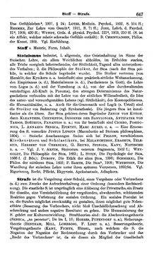 Image of the Page - 647 - in Handwörterbuch der Philosophie