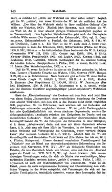 Image of the Page - 740 - in Handwörterbuch der Philosophie